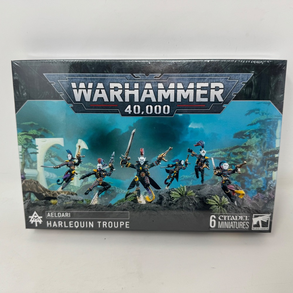 Warhammer 40k Aeldari Harlequin Troupe 6 Citadel Miniatures Games Workshop 58-10
